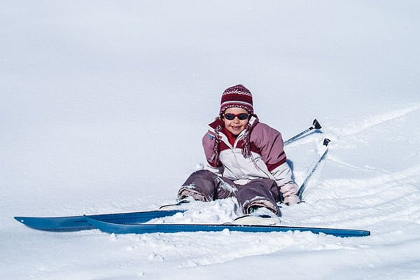 Image activité-ski Classe de découverte Côté Découvertes