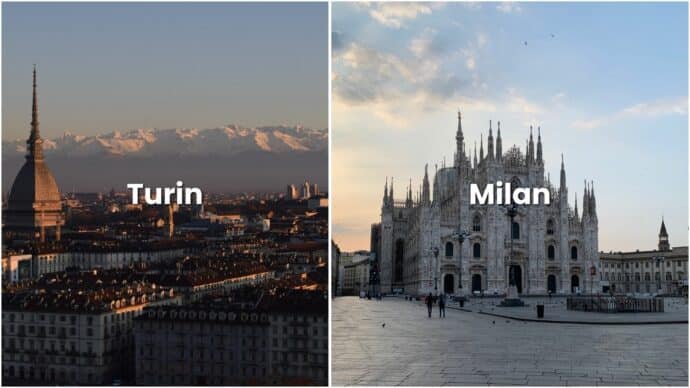 turin et milan en italie en voyage scolaire