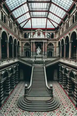 Intérieur d'un bâtiment en Autriche