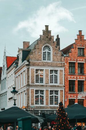 bâtiments dans le centre ville de bruxelles