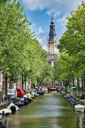 canal amsterdam et monument historique