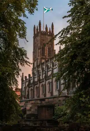 église à Edimbourg au Royaume-Uni