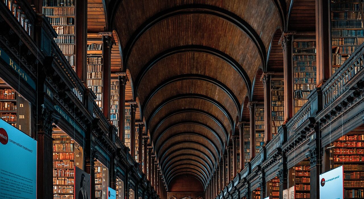 librairie trinity college lieu tournage Harry Potter Dublin