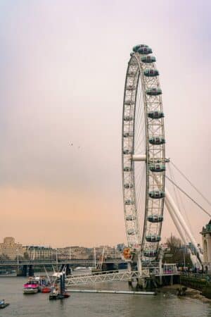 London eye à londres roue attraction