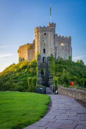 château de cardiff au Pays de Galles