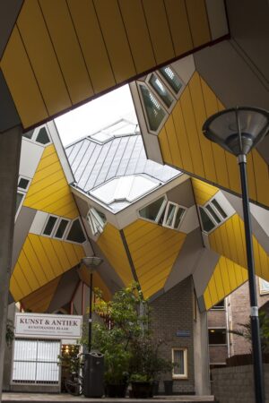 cube houses architecture de rotterdam