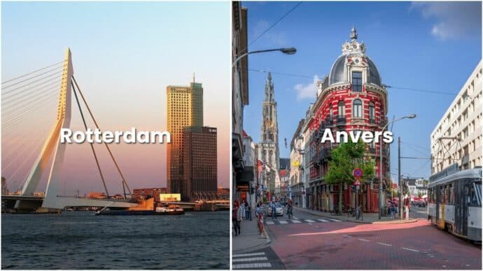 rotterdam et anvers voyage multi-destination