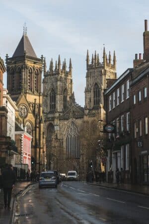 ville de york au nord de l'angleterre